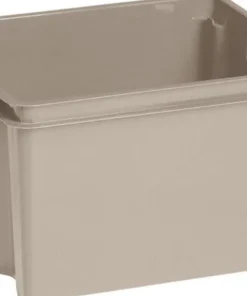 Keter Crownest Boîte de Rangement Taupe - 42,6x36,1x26cm - 30L