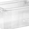 Keter Maxi Crownest Boîte de Rangement Transparent - 59x39x30cm - 50L