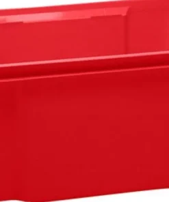 Keter Maxi Crownest Boîte de Rangement Rouge - 59x39x30cm - 50L