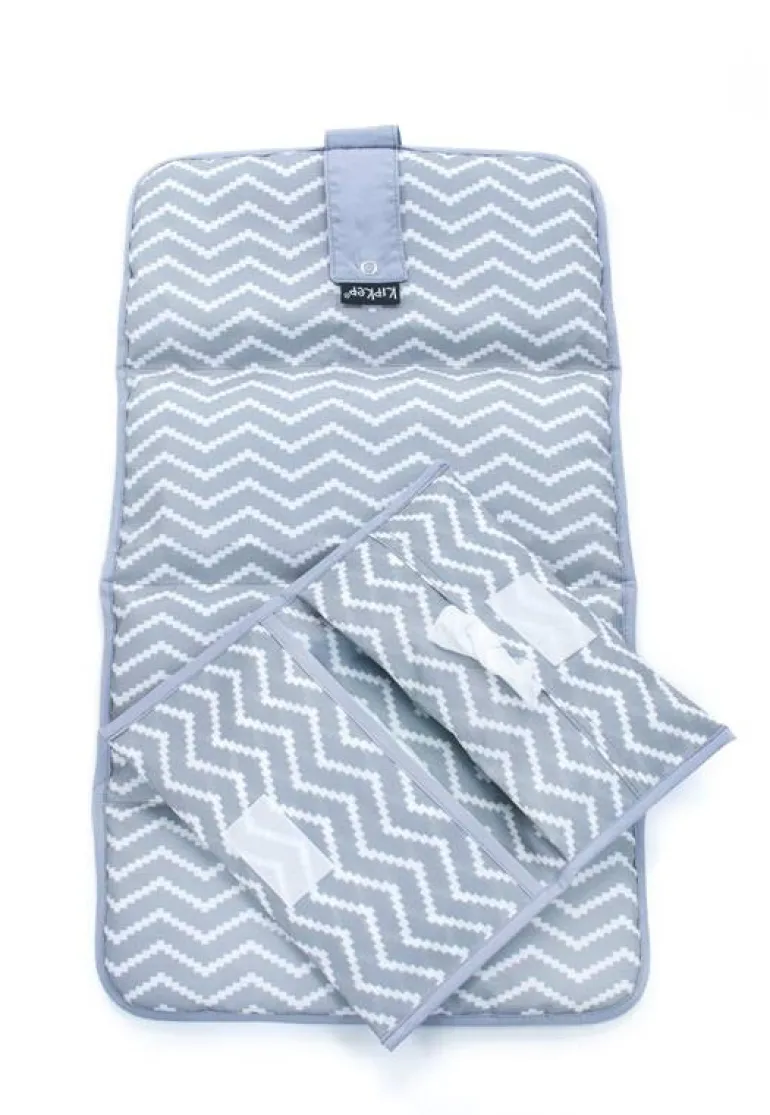 KipKep Napper set à langer Silver Grey