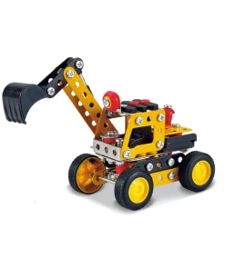 Kit de construction excavatrice 155 pièces