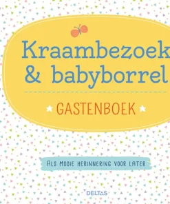 Kraambezoek & babyborrel gastenboek