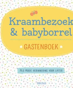Kraambezoek & babyborrel gastenboek