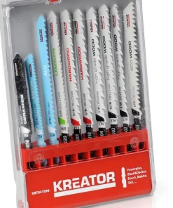 Lames à scie sauteuse 10 pièces