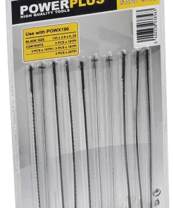 Lames de scie 10 pièces POWX190