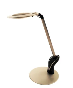 Lampe de bureau LED, argent 8W