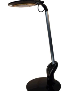 Lampe de bureau LED, noir 8W