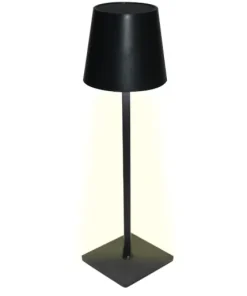 Lampe de table LED Hierbas à énergie solaire - Dimmable - Noir