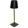 Lampe de table LED sans fil Sphere avec commande tactile - Dimmable - USB - Noir