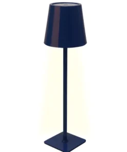 Lampe de table LED sans fil Sphere avec commande tactile - Dimmable - USB - Bleu