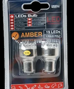 Lampe 12V BA15S orange