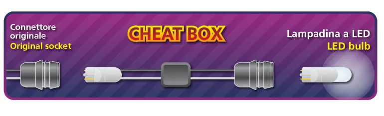 Lampes LED T10 CHEAT-BOX 12/24V