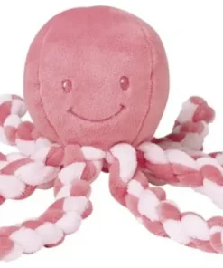 Lapidou Poulpe corail - rose ciel