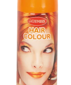 Laque Cheveux Fluo Organge En Spray - 125 ml