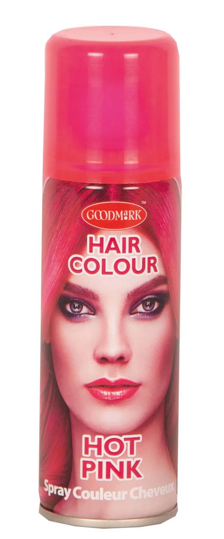Laque Cheveux Fluo Rose En Spray - 125 ml