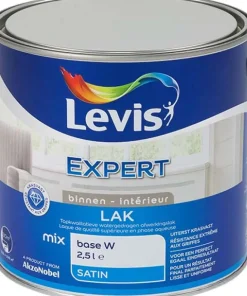 Laque regular satin mix 2,5 L blanc