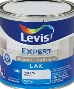 Laque regular satin mix 0,5 L blanc