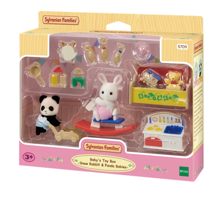 Le coffre à jouets de jeux bébés