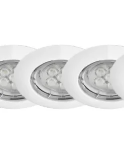 Led 5 x GU10 4,7W blanc