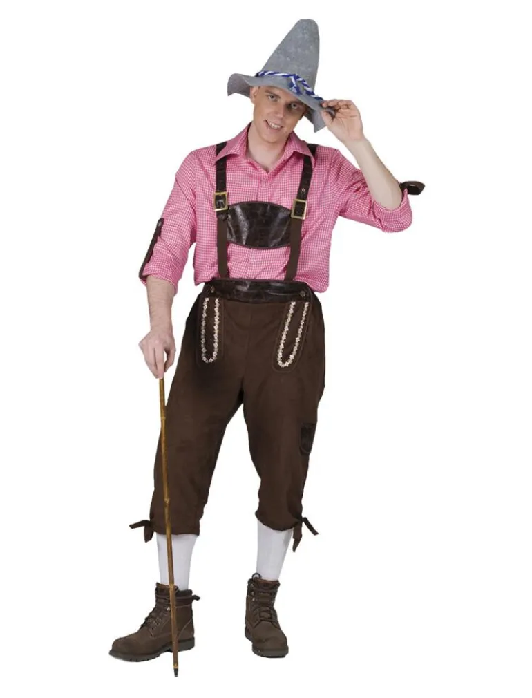 Lederhose Pantalon Tyrolien Rolf - Taille 48/50