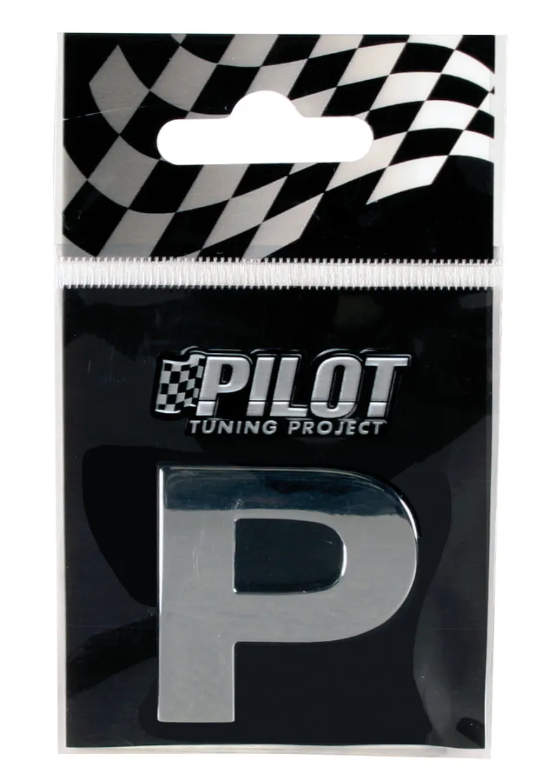 Lettre 3D P 28mm