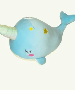 Licorne baleine Billy 35cm