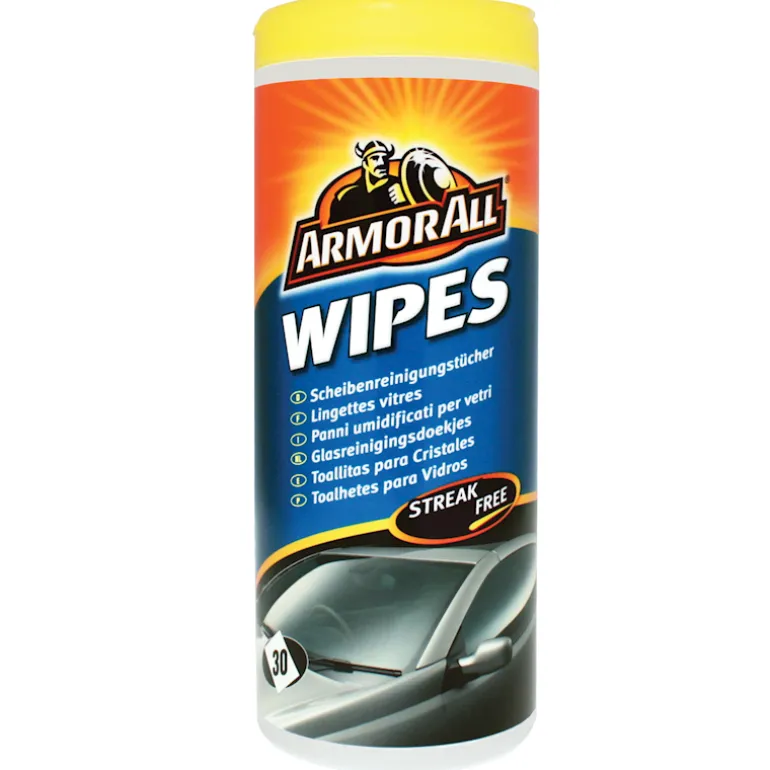 Lingettes vitres - 30 pièces