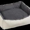 Lit Rupa beige/gris 65x60x20 cm