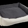 Lit Rupa beige/gris 95x80x25 cm