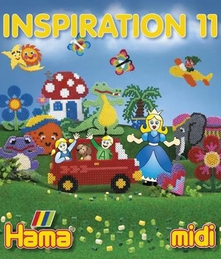 Livret d'inspiration Hama perles à repasser 11