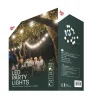 Lumière de Fête LED - 20 Ampoules - Blanc Chaud