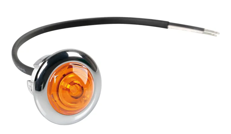 Lumière Led S14 Ambre Chromé