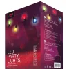Lumières fête LED 20 lampes multicolor