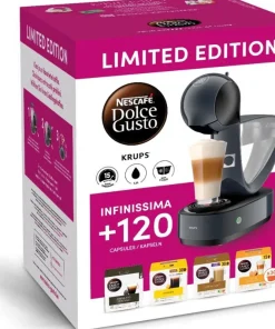 Machine à café à capsules Krups Infinissima + 120 capsules