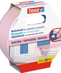 Masquage pour surfaces sensibles rose 25 m x 38 mm