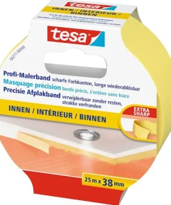 Masquage Precision Indoor jaune 25 m x 38 mm