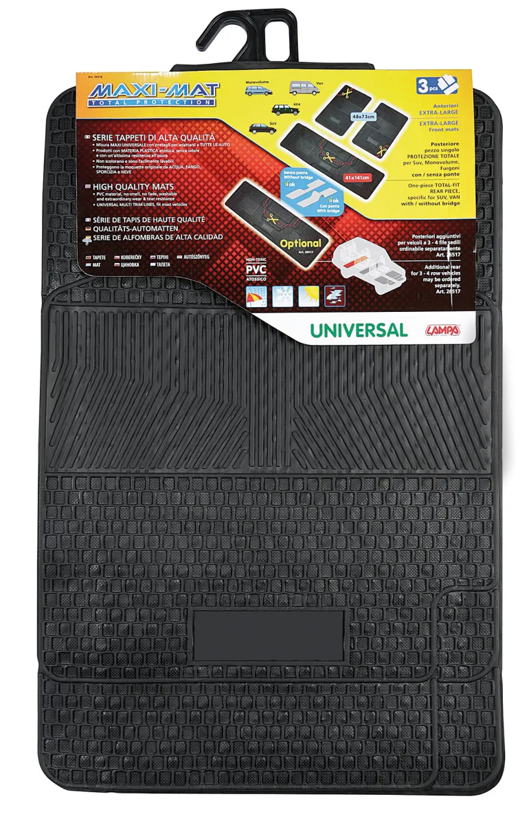 Maxi-mat 3 pièces PVC Lavable