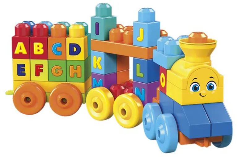 Mega Bloks le train de l'alphabet