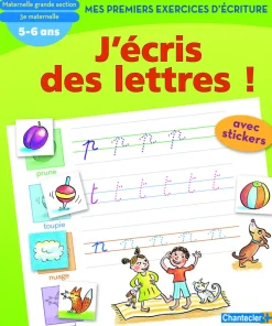 Mes premiers exercices d'écriture: des lettres