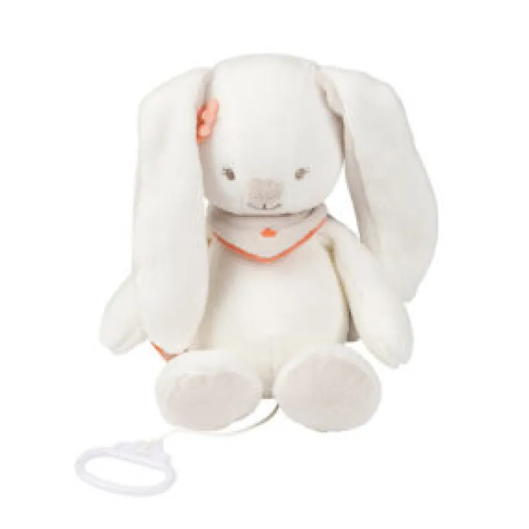 Mia & Basile Tire musical lapin