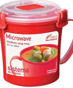 Microwave soup mug 656 ml