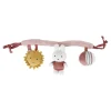 Miffy Car Chaîne d'activités pour Poussette Fluffy Pink