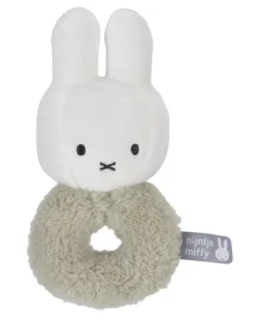 Miffy Hochet Fluffy Green