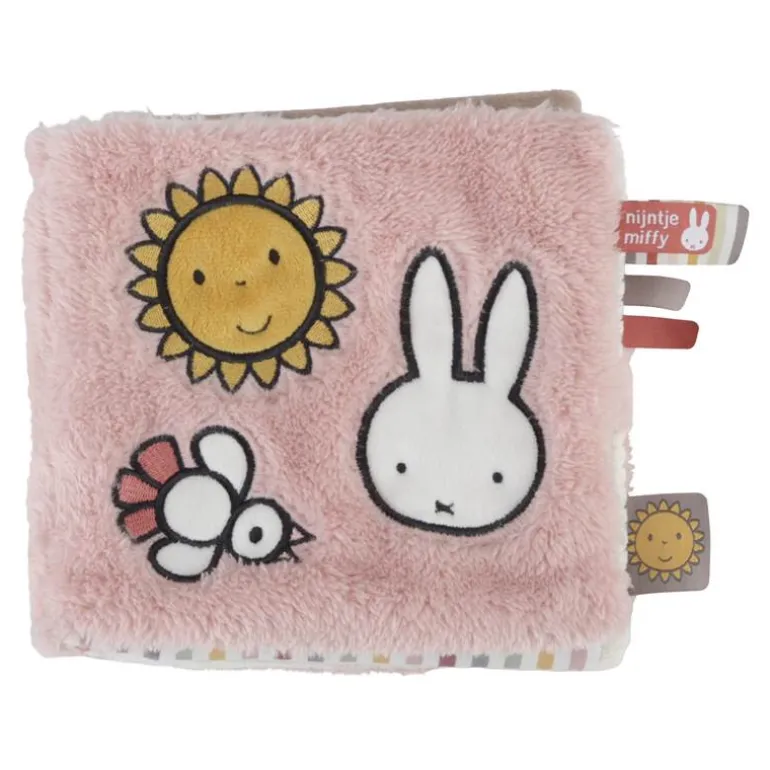 Miffy Livre tissu d'activités Fluffy Pink