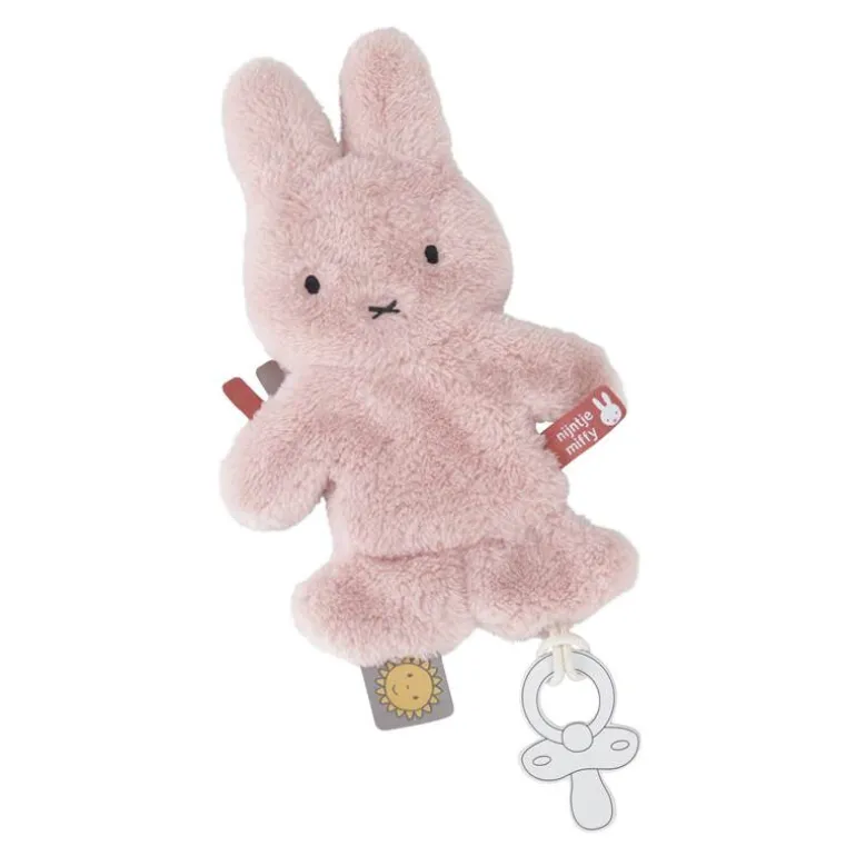 Miffy Tissu de tétine Fluffy Pink
