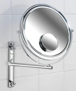 Miroir cosmétique pivotant 3x-7x