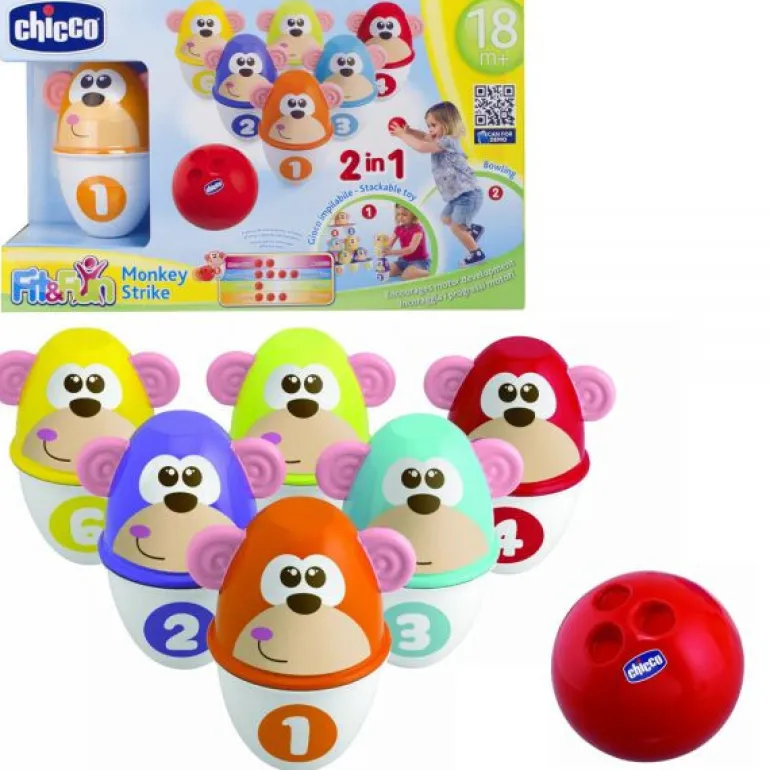 Monkey strike jeu de bowling