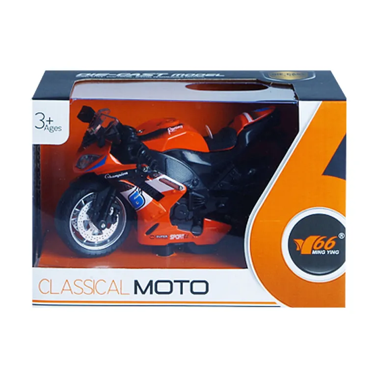 Moto de rally avec son et lumière