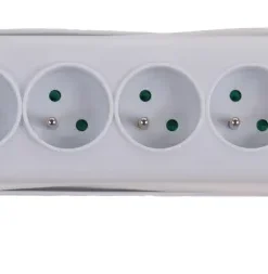 Multi-prises avec interrupteur et corde 1,5 m 6 x 16 A