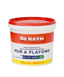 Mur & plafond mat blanc promo 12 L